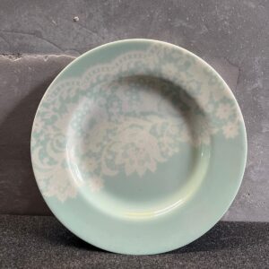 Small plate Liva mint from GreenGate